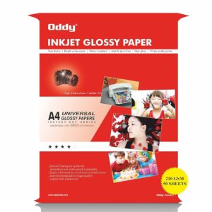 A4 Photo Paper Glossy (100 Sheets, 210 GSM)